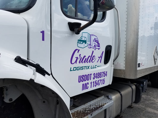 DOT Semi Truck Decals